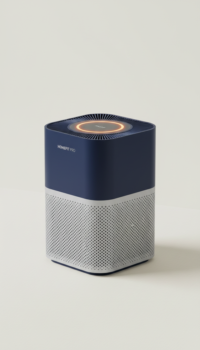 Smart air purifier with HEPA filtration
